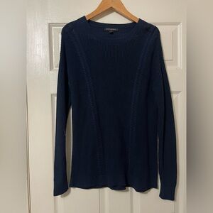 Banana Republic Dark Blue Knit Sweater